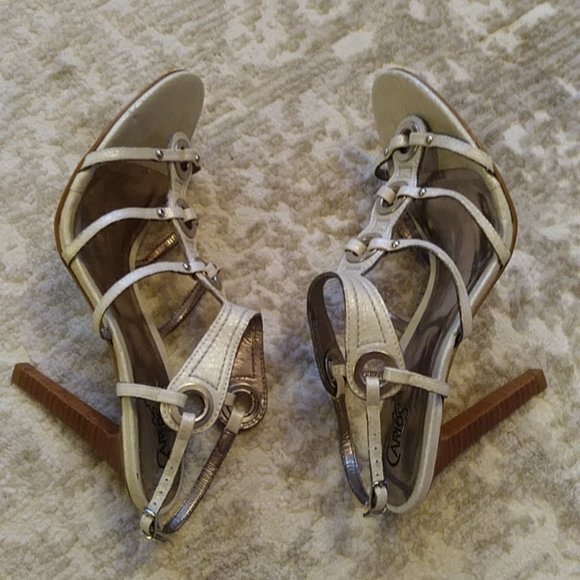 Carlos by Carlos Santana "Battle" Gladiator Leather Sandals 9.5M - Picture 14 of 16